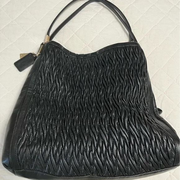 Coach 25260 Madison shoulder bag, Black - Picture 3 of 6